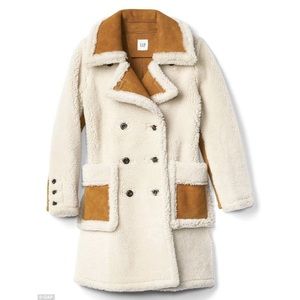 Gap Suede Sherpa Jacket